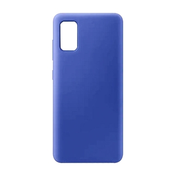 Picture of Back Cover Silicone Case for Samsung A415F Galaxy A41 - Color: Blue