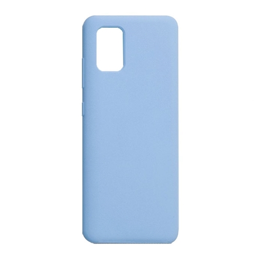 Θήκη Πλάτης Σιλικόνης για Samsung A415F Galaxy A41 - Χρώμα: Γαλάζιο