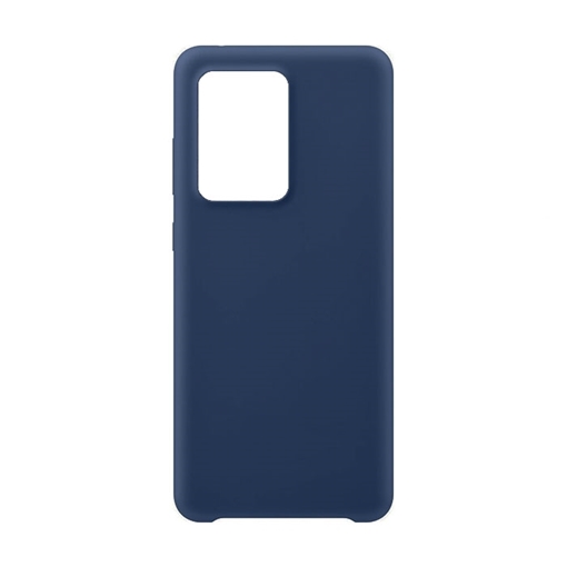 Picture of Back Cover Silicone Case for Samsung G988F Galaxy S20 Ultra - Color: Blue