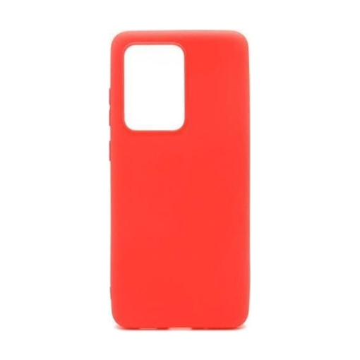 Picture of Back Cover Silicone Case for Samsung G988F Galaxy S20 Ultra - Color: Red