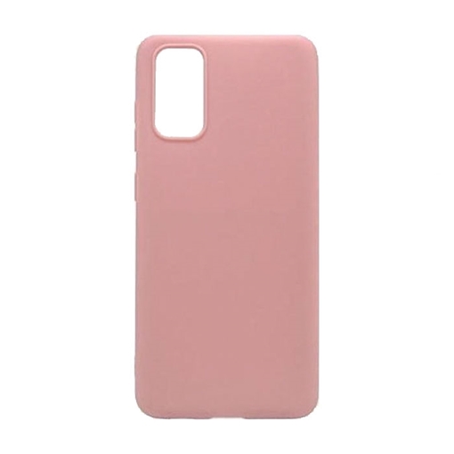 Picture of Back Cover Silicone Case for Samsung G980F Galaxy S20 - Color: Light Pink