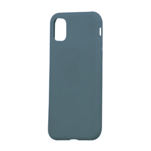 Picture of Back Cover Silicone Case for Samsung G980F Galaxy S20 - Color: Blue Grey