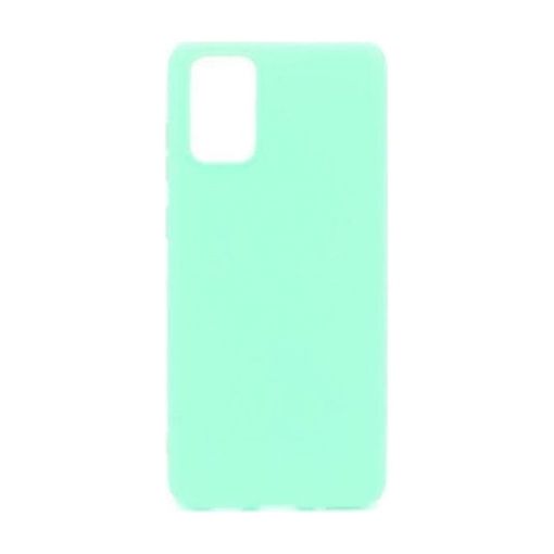 Picture of Back Cover Silicone Case for Samsung G985F Galaxy S20 Plus - Color: Tuirqoise