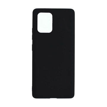 Picture of Back Cover Silicone Case for Samsung G770F Galaxy S10 Lite - Color: Black