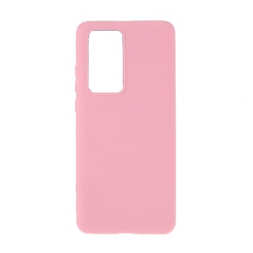 Εικόνα της Θήκη Πλάτης Σιλικόνης για Huawei P40 Pro - Χρώμα: Ροζ