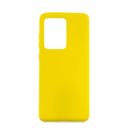 Picture of Back Cover Silicone Case for Huawei P40 Pro - Color: Yellow