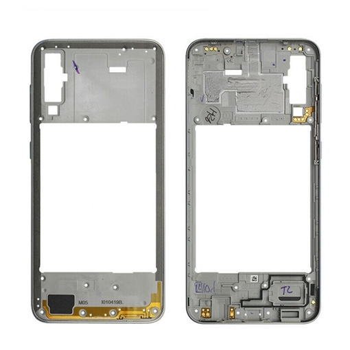 Picture of Middle Frame for Samsung Galaxy A50 2019 A505F - Color: White
