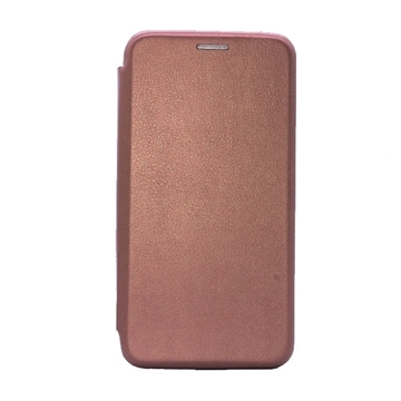 Εικόνα της Θήκη Βιβλίο Stand Smart Book Magnet για Huawei P40 Lite E - Χρώμα: Χρυσό Ροζ
