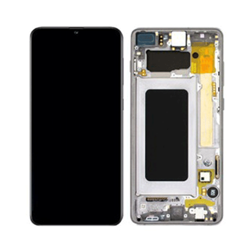 Γνήσια Οθόνη LCD με Μηχανισμό Αφής και Πλαίσιο για Samsung Galaxy M21 2019 M215 GH82-22509A - Χρώμα: Μαύρο