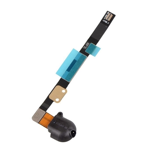 Καλωδιοταινία Βύσματος Ακουστικών / Audio Jack Flex για iPad Mini / Mini 2 / Mini 3 - Χρώμα: Μαύρο