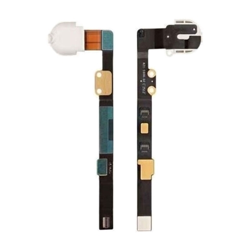 Καλωδιοταινία Ήχου Ακουστικών / Audio Jack Flex για iPad Mini / Mini 2 / Mini 3 - Χρώμα: Λευκό