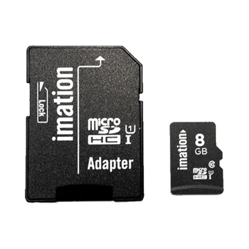 Picture of Imation Micro SD Memory card with Adapter 8GB