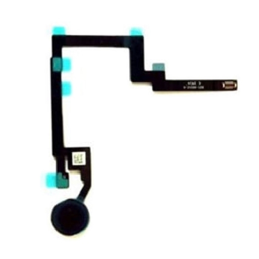 Καλωδιοταινία Κεντρικού Κουμπιού με Δαχτυλικό Αποτύπωμα / Home Button Fingerprint Flex για iPad Mini 3  - Χρώμα: Μαύρο
