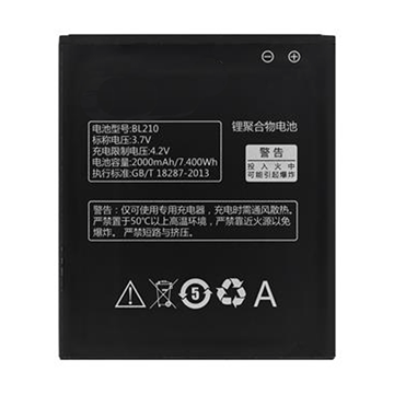 Picture of Battery Compatible With Lenovo  BL210 for S820/S820E/A750E/A770E/A656/A766/A658T/S650/A526/A536 - 2000mAh