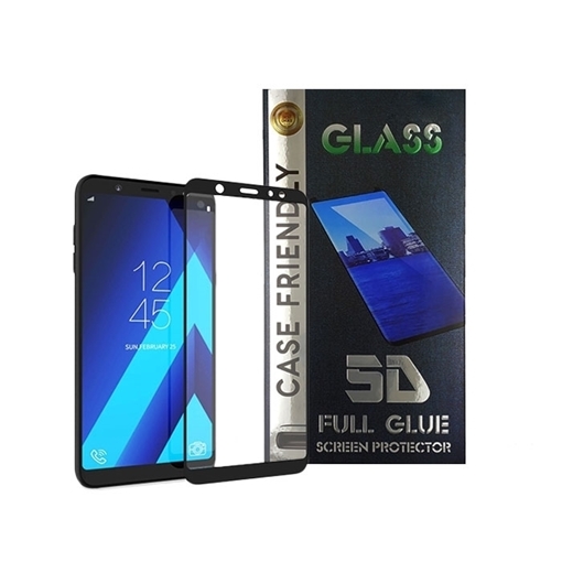 Προστασία Οθόνης Tempered Glass 5D Full Cover Full Glue 0.3mm για Xiaomi Redmi Note 5A - Χρώμα: Μαύρο