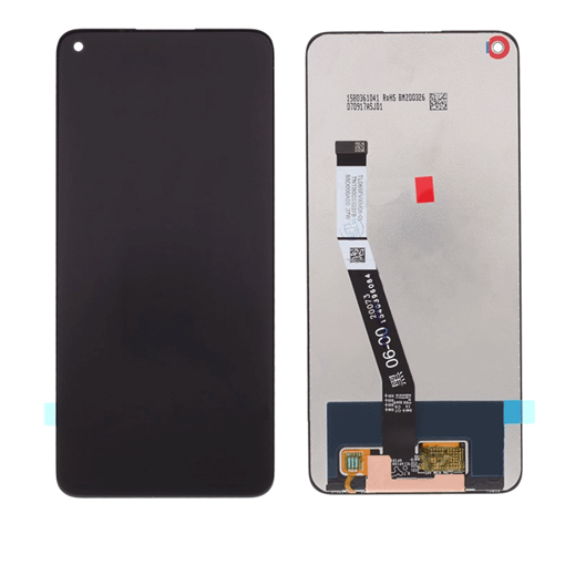 OEM Οθόνη LCD με Μηχανισμό Αφής για Xiaomi Redmi Note 9 - Χρώμα: Μαύρο