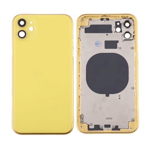 Picture of Back Cover With Housing Frame for Apple iPhone 11 - Color: Yellow