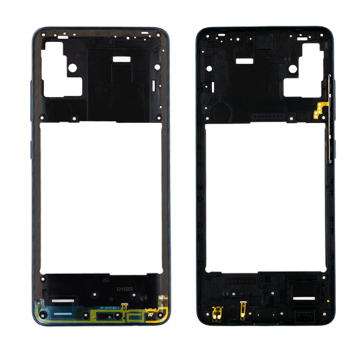 Μεσαίο Πλαίσιο Οθόνης Middle LCD Frame για Samsung Galaxy A51 A515F - Χρώμα: Μαύρο