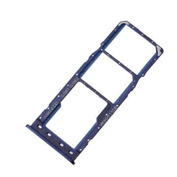 Εικόνα της Υποδοχή Κάρτας Dual SIM και SD (SIM Tray) για Samsung Galaxy A10 A105F / A10s A107F - Χρώμα: Μπλε