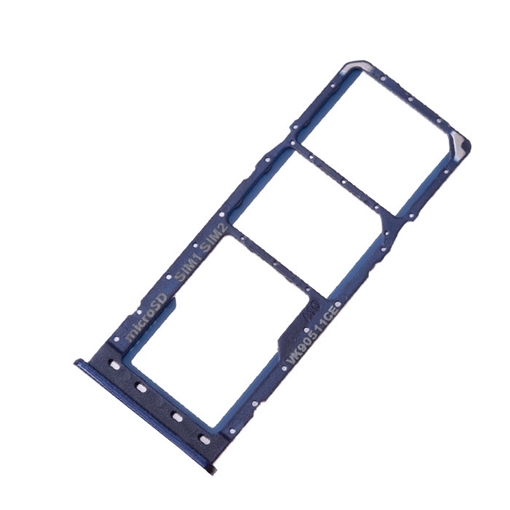 Υποδοχή Κάρτας Dual SIM και SD (SIM Tray) για Samsung Galaxy A10 A105F / A10s A107F - Χρώμα: Μπλε