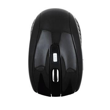 Picture of Wireless Mouse with USB Receiver 2.4GHz - Color: Black