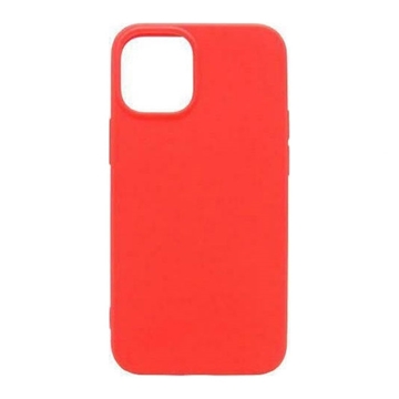 Εικόνα της Θήκη Πλάτης Σιλικόνης για Apple iPhone 12 / 12 Pro - Χρώμα: Κόκκινο