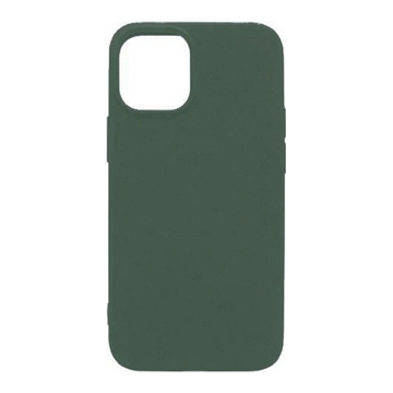 Εικόνα της Θήκη Πλάτης Σιλικόνης για Apple iPhone 12 / 12 Pro - Χρώμα: Σκούρο Πράσινο