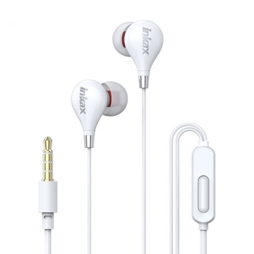 Εικόνα της inkax - EP-12 Ακουστικά hands free - Χρώμα: Λεύκο