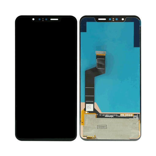 OEM Οθόνη LCD με Μηχανισμό Αφής για LG G8S ThinQ  LM-G810 - χρώμα: Mαύρο