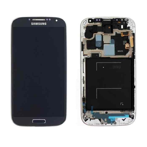 Γνήσια Οθόνη LCD με Μηχανισμό Αφής και Πλαίσιο για Samsung Galaxy S4 i9505 - Χρώμα: Μαύρο