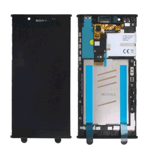 Γνήσια Οθόνη LCD με Μηχανισμό Αφής και Πλαίσιο (Service Pack) για Sony Xperia L1 - Χρώμα: Μαύρο