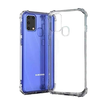 Picture of Back Cover Silicone Case Anti Shock 1.5mm for Samsung M315F Galaxy M31 - Color: Clear