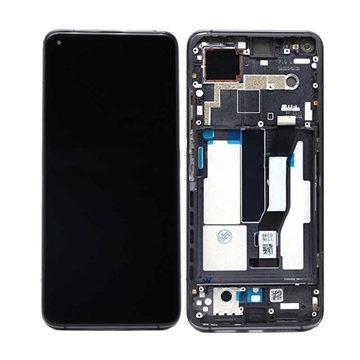 Picture of Display Unit with Frame for Xiaomi Mi 10T / 10T Pro (Service Pack) 5600030J3S00 - Color: Black