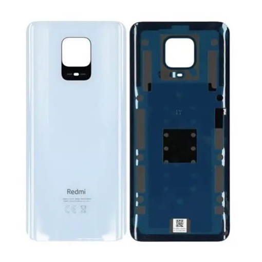 Γνήσιο Πίσω Καπάκι για Xiaomi Redmi Note 9S 550500005G1L - Χρώμα: Λευκό