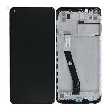 Εικόνα της Γνήσια Οθόνη LCD με Μηχανισμό Αφής και Πλαίσιο για Xiaomi Redmi Note 9  560003J15S00 (Service Pack) - Χρώμα: Tarnish / Γκρι