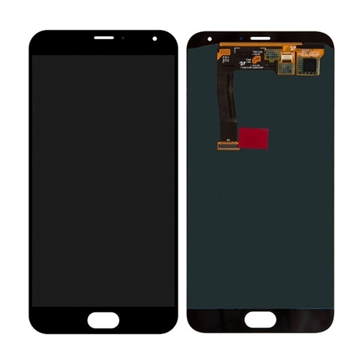 Οθόνη LCD με Μηχανισμό Αφής για Meizu MX5 - Χρώμα: Μαύρο