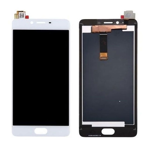 Οθόνη LCD με Μηχανισμό Αφής για Meizu MX5 - Χρώμα: Λευκό