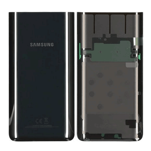 Γνήσιο Πίσω Καπάκι για Samsung Galaxy A80 A805F GH82-20055A - Χρώμα: Μαύρο