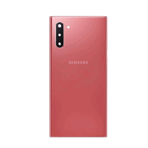 Picture of Original Back Cover with Camera Lens for Samsung Galaxy Note 10 N970F GH82-20528BE - Color: Aura Red