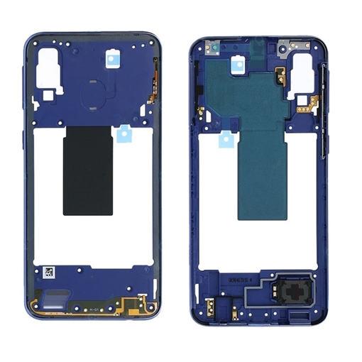 Γνήσιο Μεσαίο Πλαίσιο Middle Frame για Samsung Galaxy A40 A405F GH97-22974C - Χρώμα: Μπλε