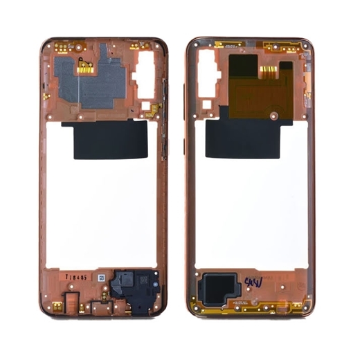 Γνήσιο Μεσαίο Πλαίσιο Middle Frame για Samsung Galaxy Α70 A705F GH97-23258D - Χρώμα: Κοραλί