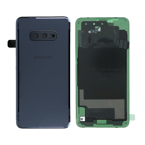 Γνήσιο Πίσω Καπάκι με Τζαμάκι Κάμερας για Samsung Galaxy S10e G970F GH82-18452A - Χρώμα: Μαύρο