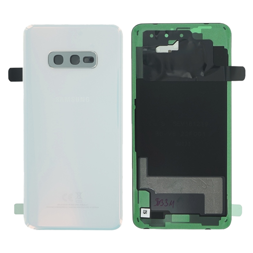 Picture of Genuine Back Cover with Camera Lens  for Samsung Galaxy S10e G970F GH82-18452F - Colour : White