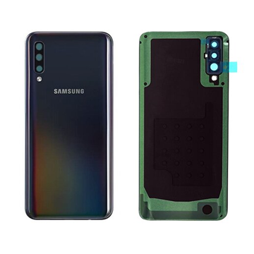 Εικόνα της Γνήσιο Πίσω Καπάκι με Τζαμάκι Κάμερας για Samsung Galaxy A50 A505F GH82-19229A - Χρώμα: Μαύρο