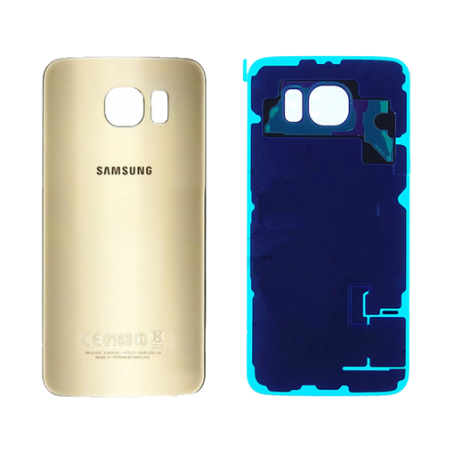 Γνήσιο Πίσω Καπάκι  για Samsung Galaxy S6 G920F GH82-09825C - Χρώμα: Χρυσό