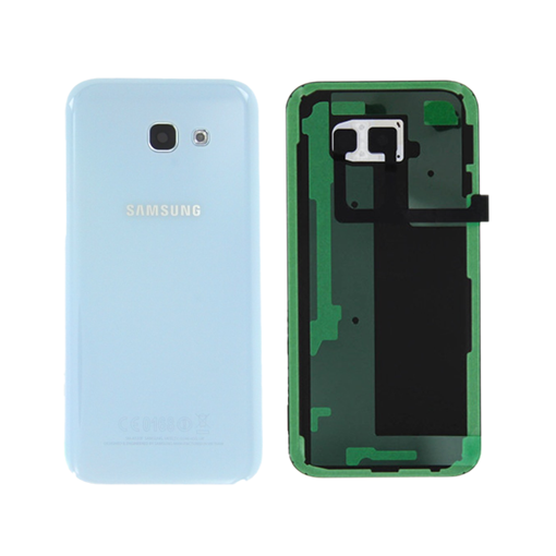Picture of Original Back Cover with Camera Lens  for Samsung Galaxy A5 2017 GH82-13638C - Χρώμα: Μπλε