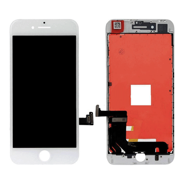 Εικόνα της PREMIUM TIANMA Οθόνη LCD με Μηχανισμό Αφής και ear mesh, sensor & camera ring για Apple iPhone 8 Plus TLCD-040 - Χρώμα: Λευκό