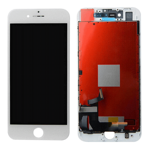 PREMIUM TIANMA Οθόνη LCD με Μηχανισμό Αφής και ear mesh, sensor & camera ring για Apple iPhone 8 / SE 2020 TLCD-038 - Χρώμα: Λευκό