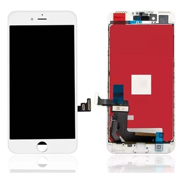 Εικόνα της PREMIUM TIANMA Οθόνη LCD με Μηχανισμό Αφής και ear mesh, sensor & camera ring για Apple iPhone 7 Plus TLCD-036 - Χρώμα: Λευκό