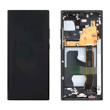 Εικόνα της Γνήσια Οθόνη LCD με Μηχανισμό Αφής και Πλαίσιο για Samsung Galaxy Note 20 Ultra 5G/4G N986B GH82-23596A - Χρώμα: Μαύρο